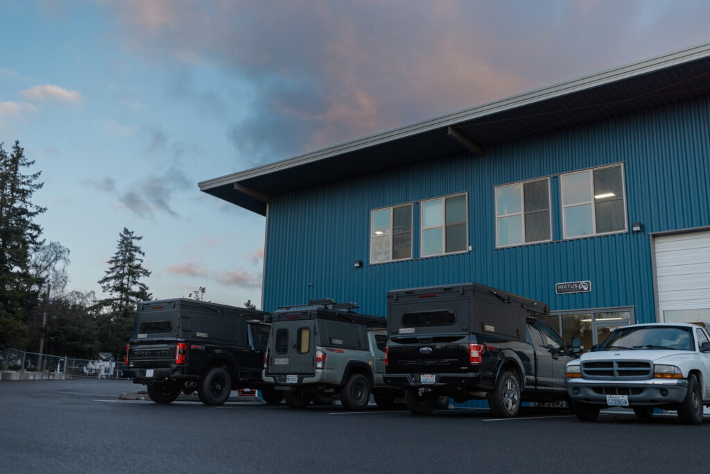 Hiatus Campers Shop in Bellingham Washington